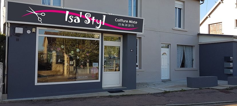 Façade du salon Isa'Styl